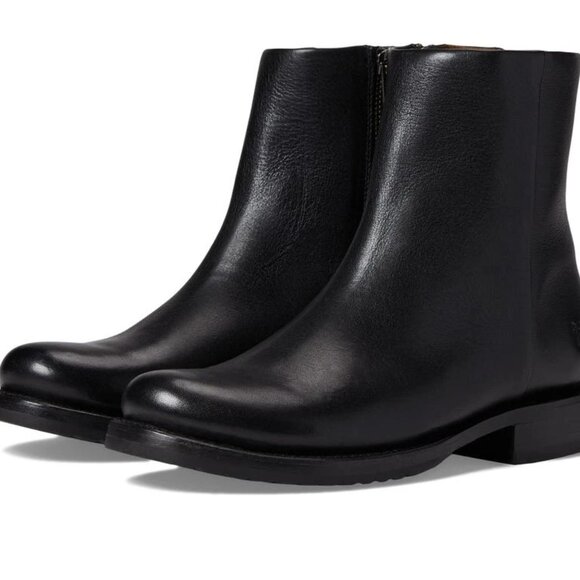 Frye Women's Black Veronica Inside Zip Ankle Boot. Sz: 6.5 - Picture 1 of 14